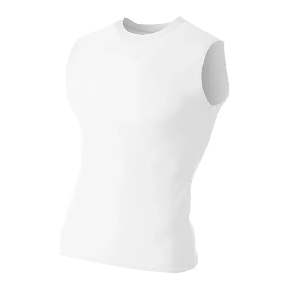 A4 Compression Muscle Tee... from ASI 84863 SanMar