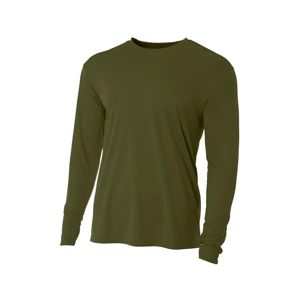 A4 Cooling Performance Long Sleeve Tee... from ASI 84863 SanMar