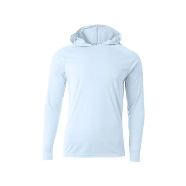 A4 Cooling Performance Long Sleeve Hooded Tee... from ASI 84863 SanMar