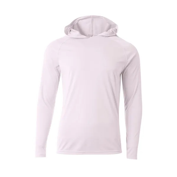 A4 Cooling Performance Long Sleeve Hooded Tee... from ASI 84863 SanMar