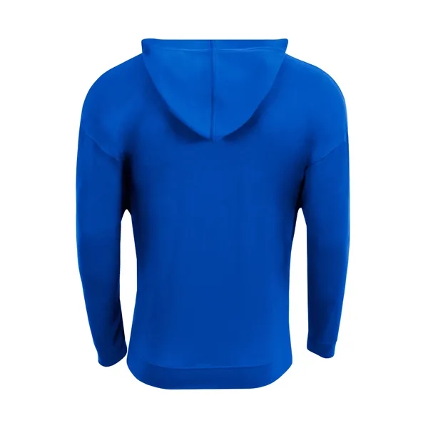 A4 Softek Long Sleeve Hooded Tee... from ASI 84863 SanMar