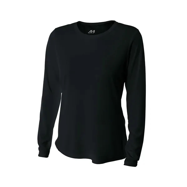 A4 Women's Cooling Performance Long Sleeve Tee... from ASI 84863 SanMar