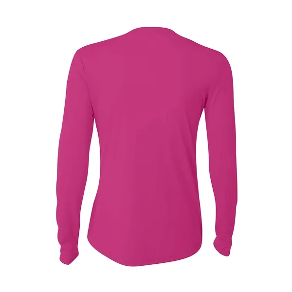 A4 Women's Cooling Performance Long Sleeve Tee... from ASI 84863 SanMar