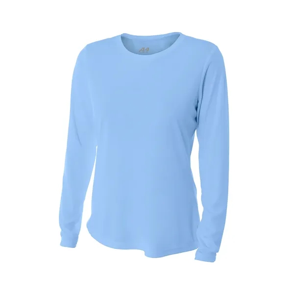 A4 Women's Cooling Performance Long Sleeve Tee... from ASI 84863 SanMar