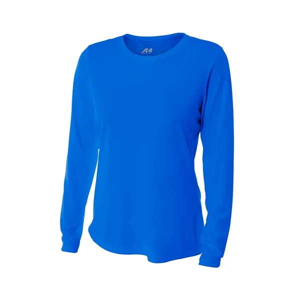 A4 Women's Cooling Performance Long Sleeve Tee... from ASI 84863 SanMar