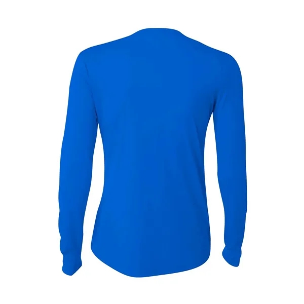 A4 Women's Cooling Performance Long Sleeve Tee... from ASI 84863 SanMar