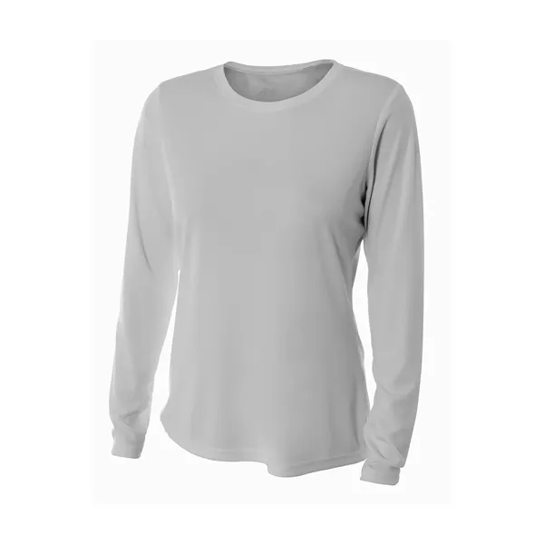 A4 Women's Cooling Performance Long Sleeve Tee... from ASI 84863 SanMar