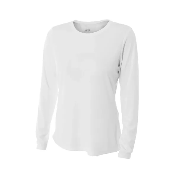 A4 Women's Cooling Performance Long Sleeve Tee... from ASI 84863 SanMar