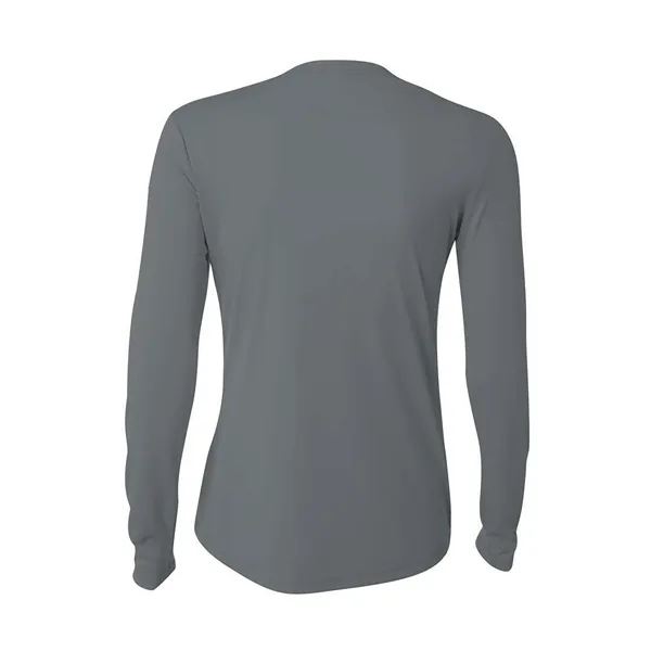 A4 Women's Cooling Performance Long Sleeve Tee... from ASI 84863 SanMar