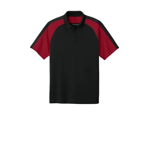 Port Authority Wearever Performance Pique Colorblock Polo... from ASI 84863 SanMar