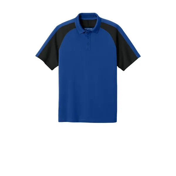 Port Authority Wearever Performance Pique Colorblock Polo... from ASI 84863 SanMar