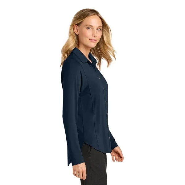 Port Authority Women's Luxe Knit Button Tunic... from ASI 84863 SanMar