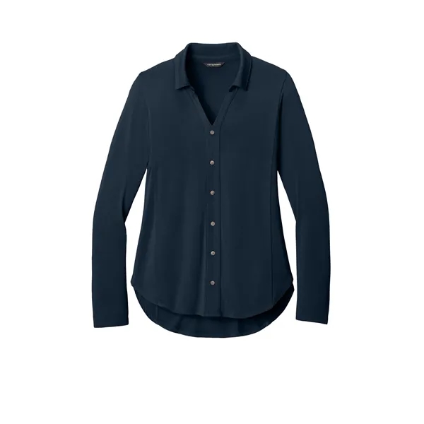 Port Authority Women's Luxe Knit Button Tunic... from ASI 84863 SanMar