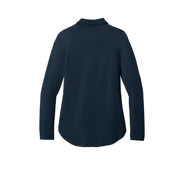 Port Authority Women's Luxe Knit Button Tunic... from ASI 84863 SanMar