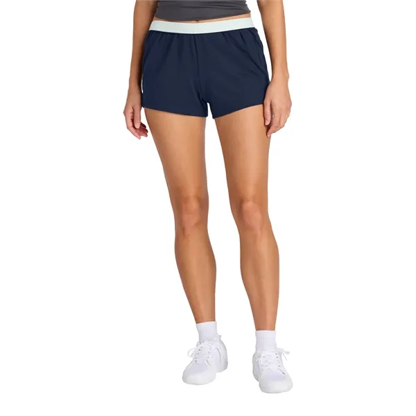 Sport-Tek Women's Jersey Knit Squad Short... from ASI 84863 SanMar