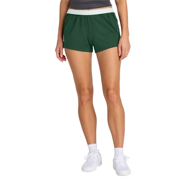 Sport-Tek Women's Jersey Knit Squad Short... from ASI 84863 SanMar
