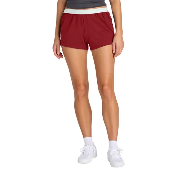 Sport-Tek Women's Jersey Knit Squad Short... from ASI 84863 SanMar