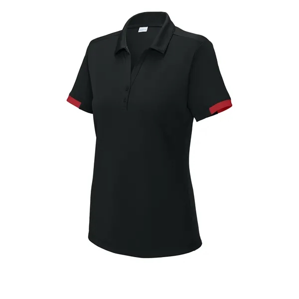 Sport-Tek Women's Club Colorblock Polo... from ASI 84863 SanMar