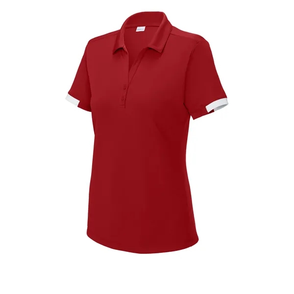Sport-Tek Women's Club Colorblock Polo... from ASI 84863 SanMar