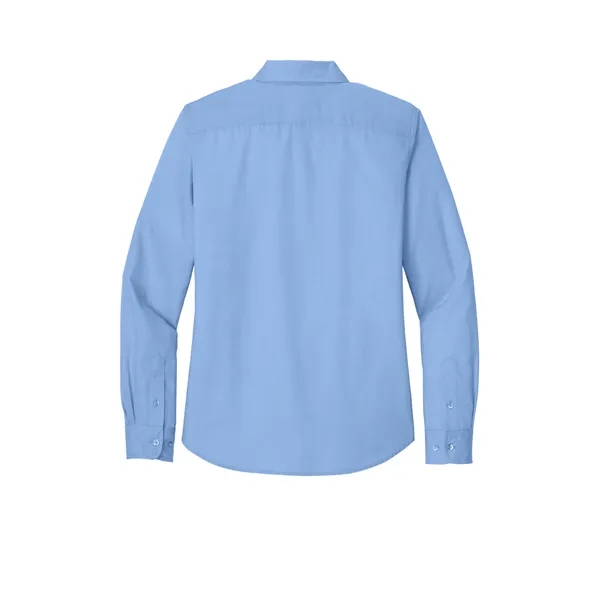 Port Authority Women's Long Sleeve Nailhead Easy Care Shirt... from ASI 84863 SanMar