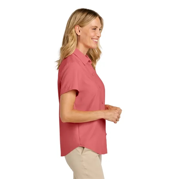 Port Authority Women's Short Sleeve UV Dockside Shirt... from ASI 84863 SanMar