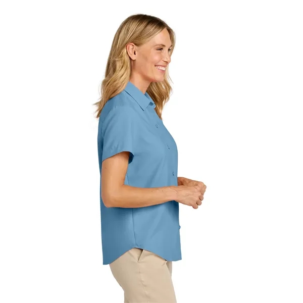 Port Authority Women's Short Sleeve UV Dockside Shirt... from ASI 84863 SanMar