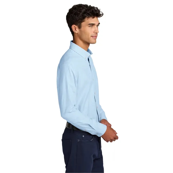 Mercer+Mettle Long Sleeve Modern Oxford Shirt... from ASI 84863 SanMar