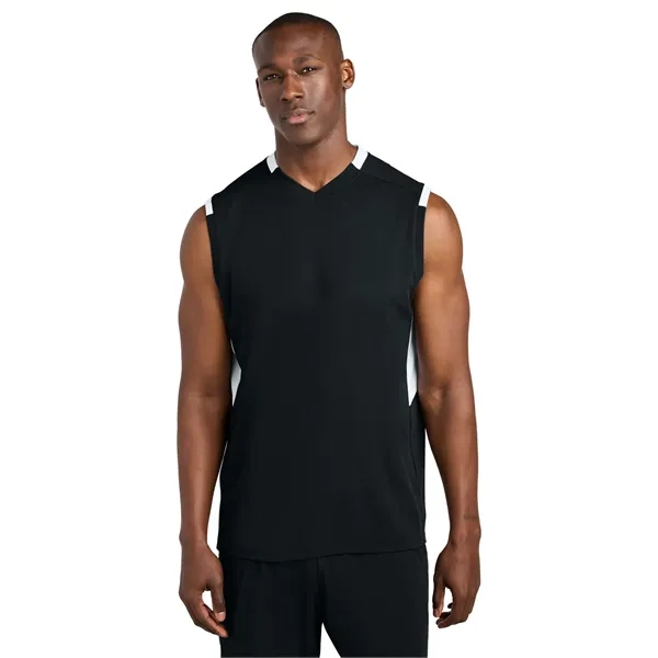 Sport-Tek Club Sleeveless V-Neck... from ASI 84863 SanMar