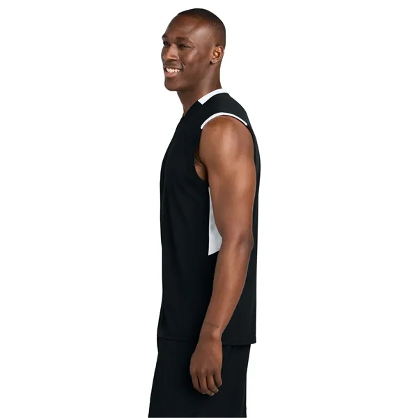 Sport-Tek Club Sleeveless V-Neck... from ASI 84863 SanMar