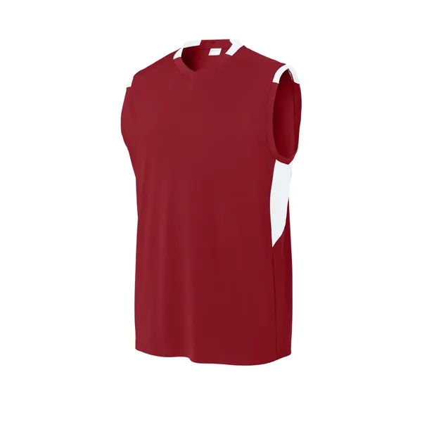 Sport-Tek Club Sleeveless V-Neck... from ASI 84863 SanMar