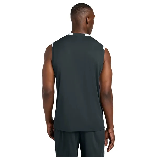 Sport-Tek Club Sleeveless V-Neck... from ASI 84863 SanMar