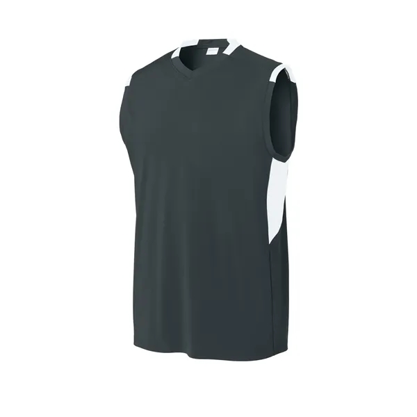 Sport-Tek Club Sleeveless V-Neck... from ASI 84863 SanMar