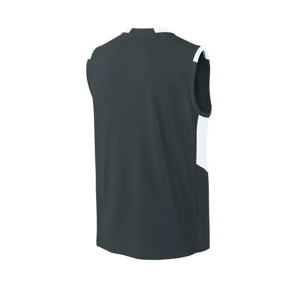 Sport-Tek Club Sleeveless V-Neck... from ASI 84863 SanMar