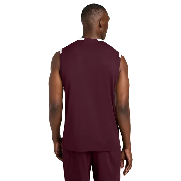 Sport-Tek Club Sleeveless V-Neck... from ASI 84863 SanMar
