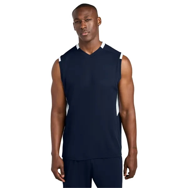 Sport-Tek Club Sleeveless V-Neck... from ASI 84863 SanMar