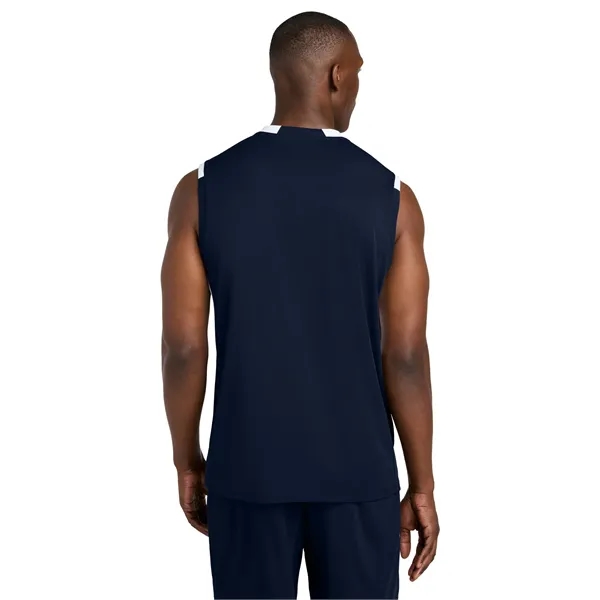 Sport-Tek Club Sleeveless V-Neck... from ASI 84863 SanMar