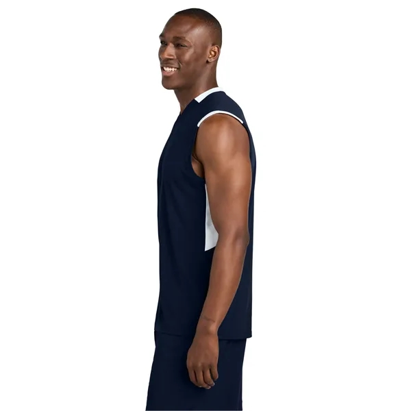 Sport-Tek Club Sleeveless V-Neck... from ASI 84863 SanMar