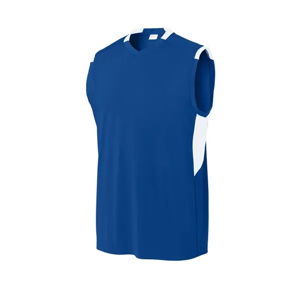 Sport-Tek Club Sleeveless V-Neck... from ASI 84863 SanMar