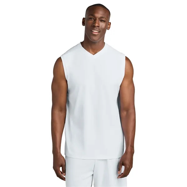 Sport-Tek Club Sleeveless V-Neck... from ASI 84863 SanMar