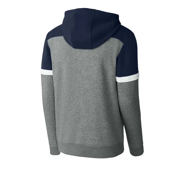 Sport-Tek Drive Fleece Colorblock Hoodie... from ASI 84863 SanMar