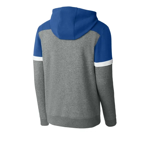 Sport-Tek Drive Fleece Colorblock Hoodie... from ASI 84863 SanMar