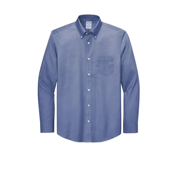 Brooks Brothers Tall Wrinkle-Free Stretch Pinpoint Shirt... from ASI 84863 SanMar