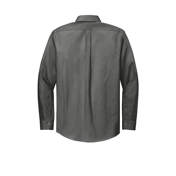 Brooks Brothers Tall Wrinkle-Free Stretch Pinpoint Shirt... from ASI 84863 SanMar