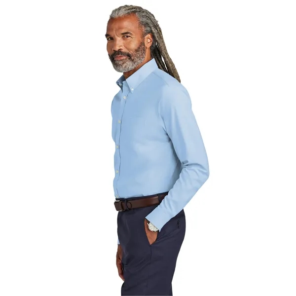 Brooks Brothers Tall Wrinkle-Free Stretch Pinpoint Shirt... from ASI 84863 SanMar