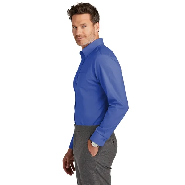 Brooks Brothers Tall Wrinkle-Free Stretch Nailhead Shirt... from ASI 84863 SanMar