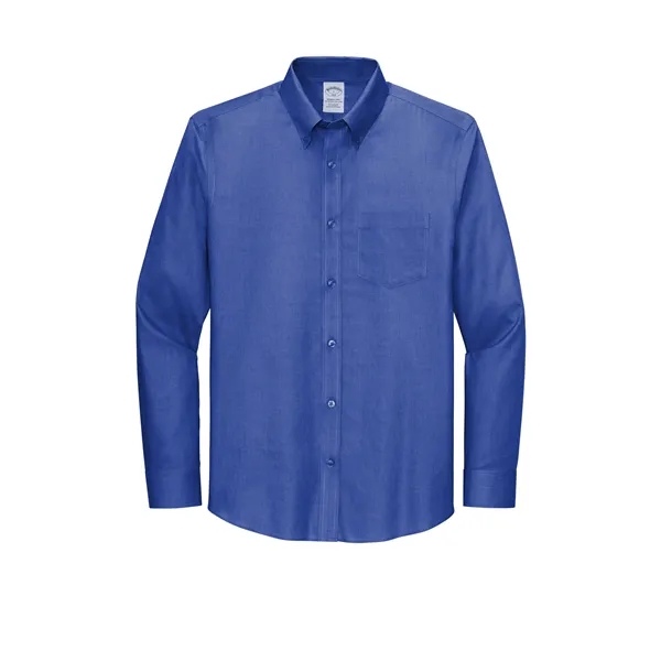 Brooks Brothers Tall Wrinkle-Free Stretch Nailhead Shirt... from ASI 84863 SanMar
