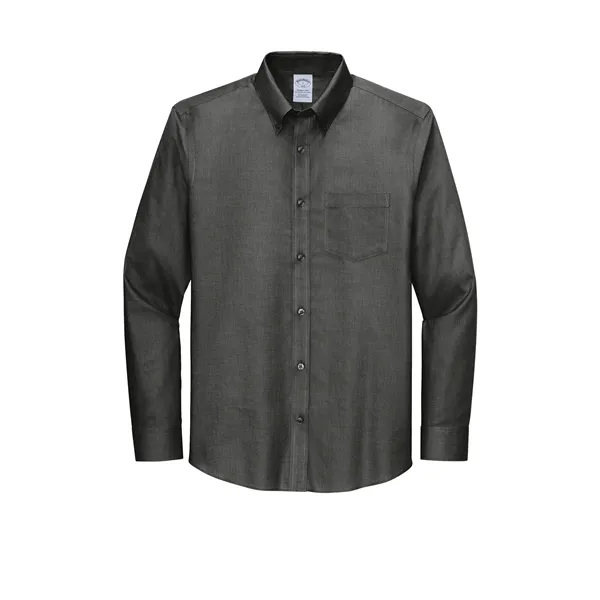 Brooks Brothers Tall Wrinkle-Free Stretch Nailhead Shirt... from ASI 84863 SanMar