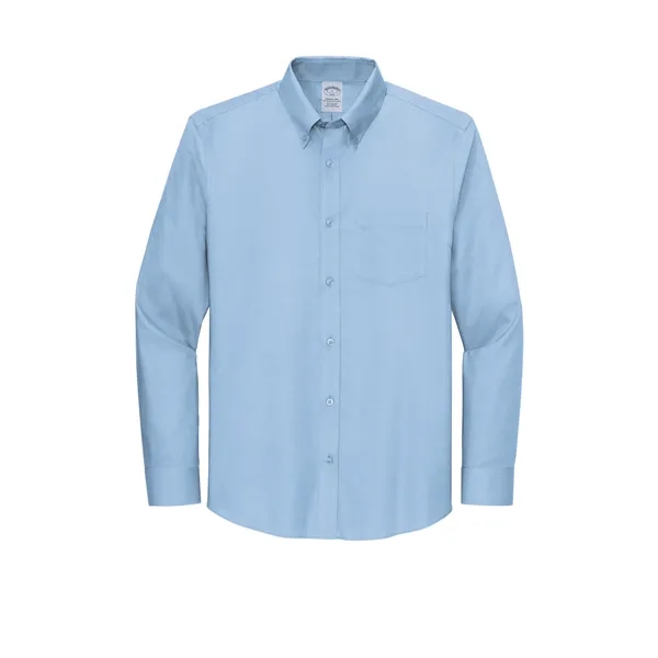 Brooks Brothers Tall Wrinkle-Free Stretch Nailhead Shirt... from ASI 84863 SanMar