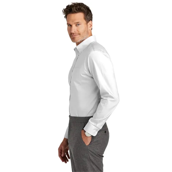 Brooks Brothers Tall Wrinkle-Free Stretch Nailhead Shirt... from ASI 84863 SanMar
