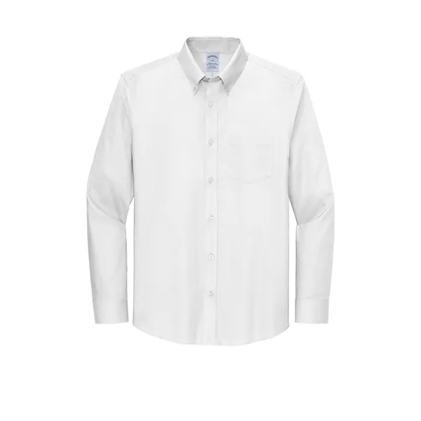 Brooks Brothers Tall Wrinkle-Free Stretch Nailhead Shirt... from ASI 84863 SanMar